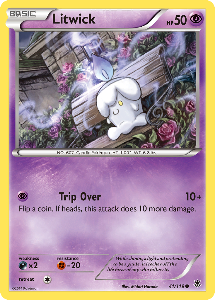 Litwick (41/119) [XY: Phantom Forces] | Tabernacle Games