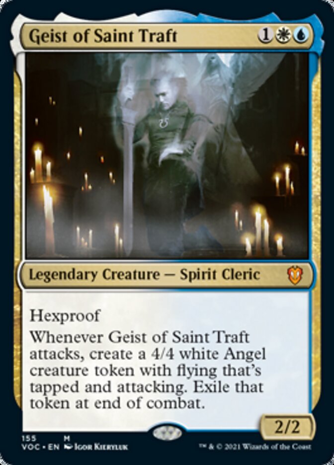 Geist of Saint Traft [Innistrad: Crimson Vow Commander] | Tabernacle Games