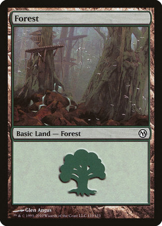 Forest (110) [Duels of the Planeswalkers] | Tabernacle Games
