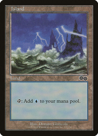 Island (335) [Urza's Saga] | Tabernacle Games