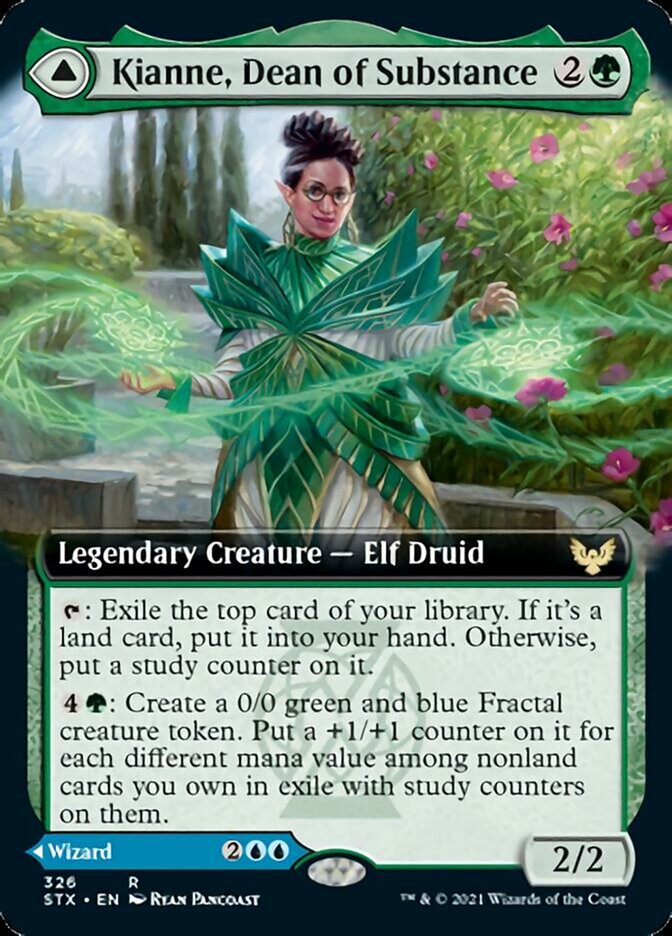 Kianne, Dean of Substance // Imbraham, Dean of Theory (Extended) [Strixhaven: School of Mages] | Tabernacle Games