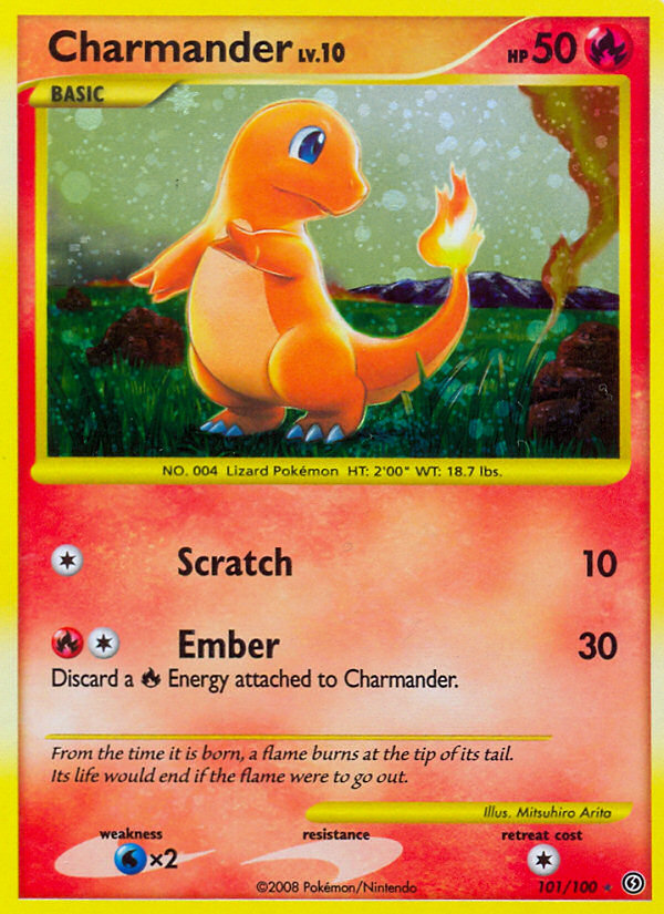 Charmander (101/100) [Diamond & Pearl: Stormfront] | Tabernacle Games