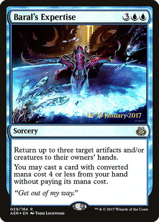 Baral's Expertise [Aether Revolt Promos] | Tabernacle Games