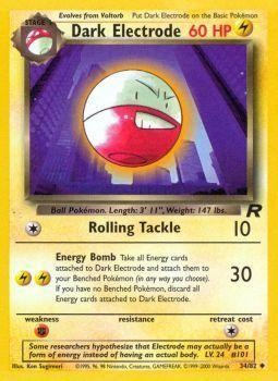 Dark Electrode (34/82) [Team Rocket Unlimited] | Tabernacle Games