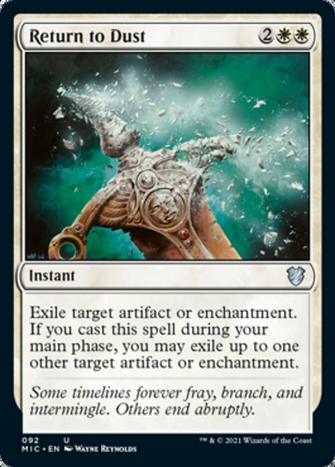 Return to Dust [Innistrad: Midnight Hunt Commander] | Tabernacle Games
