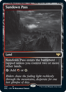 Sundown Pass [Innistrad: Double Feature] | Tabernacle Games