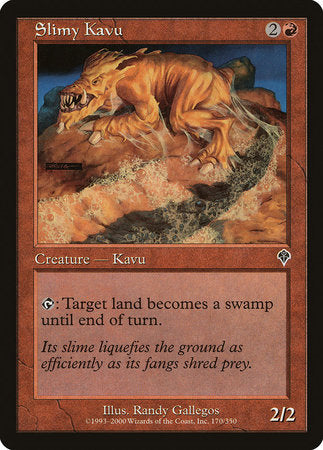 Slimy Kavu [Invasion] | Tabernacle Games