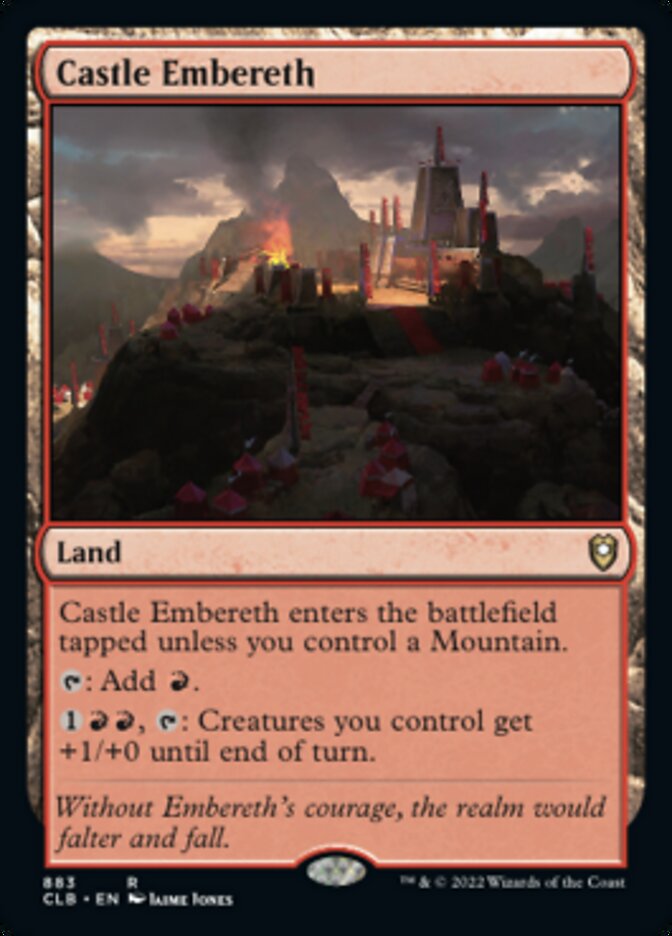 Castle Embereth [Commander Legends: Battle for Baldur's Gate] | Tabernacle Games