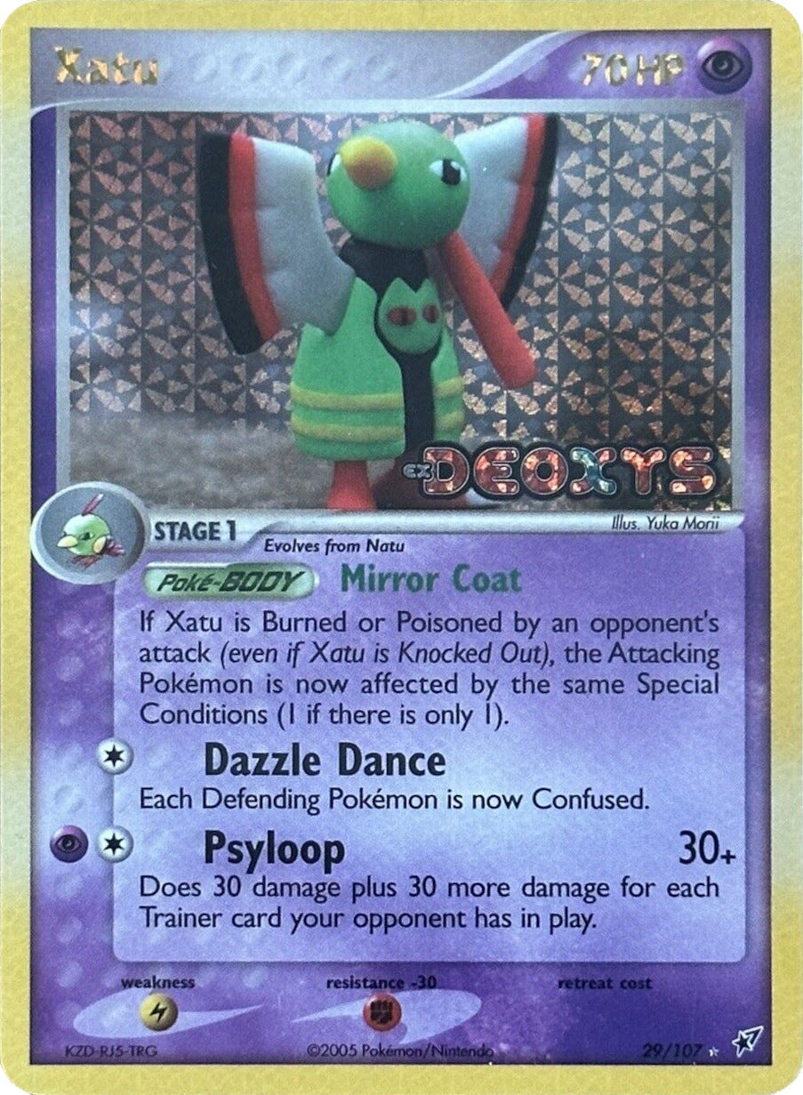 Xatu (29/107) (Stamped) [EX: Deoxys] | Tabernacle Games