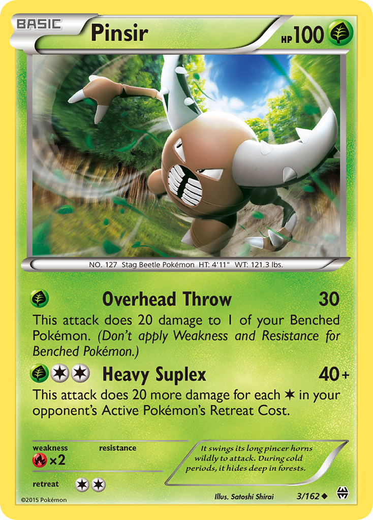 Pinsir (3/162) [XY: BREAKthrough] | Tabernacle Games