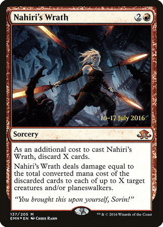 Nahiri's Wrath [Eldritch Moon Promos] | Tabernacle Games