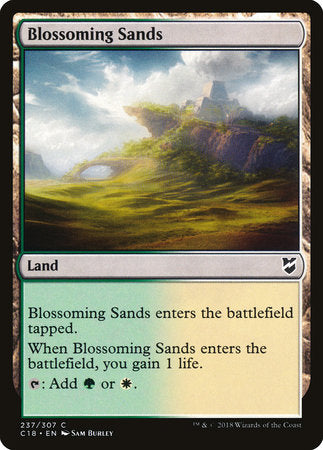 Blossoming Sands [Commander 2018] | Tabernacle Games