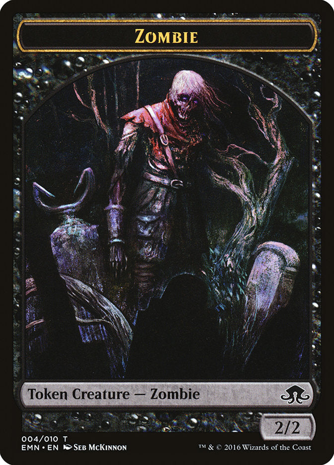 Zombie (004/010) [Eldritch Moon Tokens] | Tabernacle Games