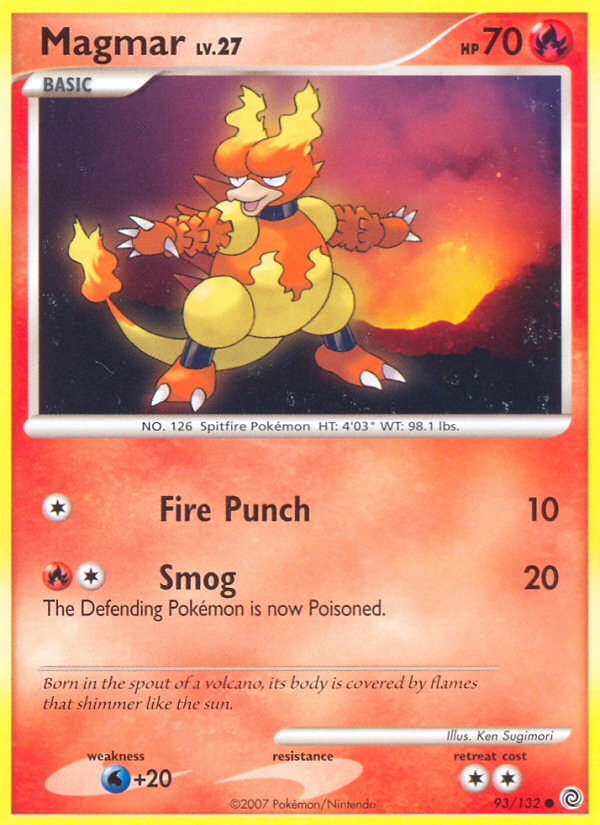 Magmar (93/132) [Diamond & Pearl: Secret Wonders] | Tabernacle Games