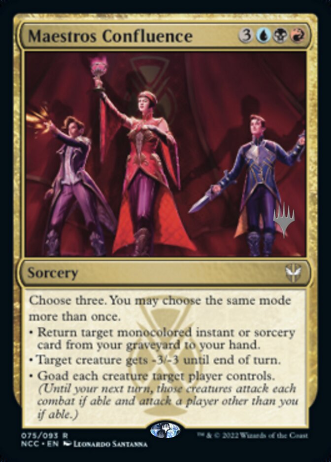 Maestros Confluence (Promo Pack) [Streets of New Capenna Commander Promos] | Tabernacle Games