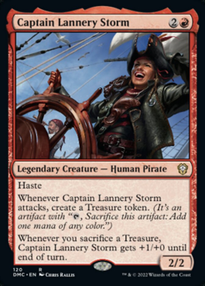 Captain Lannery Storm [Dominaria United Commander] | Tabernacle Games