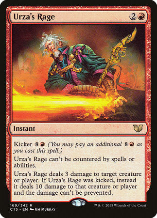 Urza's Rage [Commander 2015] | Tabernacle Games