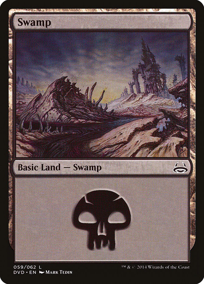 Swamp (59) (Divine vs. Demonic) [Duel Decks Anthology] | Tabernacle Games