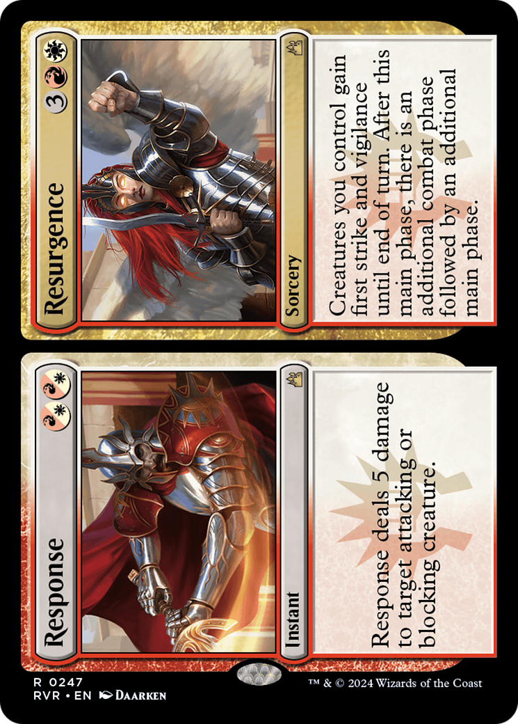 Response // Resurgence [Ravnica Remastered] | Tabernacle Games
