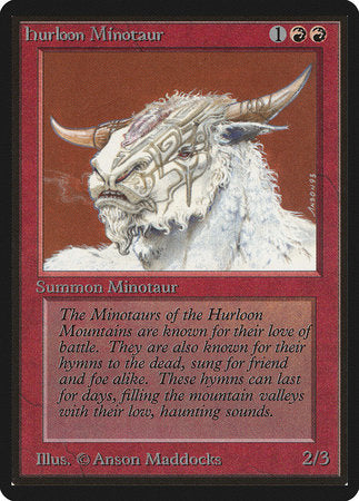 Hurloon Minotaur [Limited Edition Beta] | Tabernacle Games