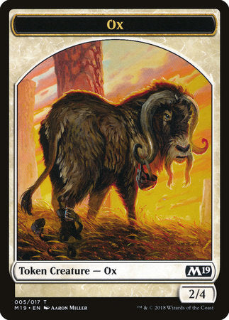 Ox Token [Core Set 2019 Tokens] | Tabernacle Games