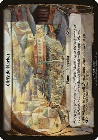 Cliffside Market (Planechase) [Planechase] | Tabernacle Games