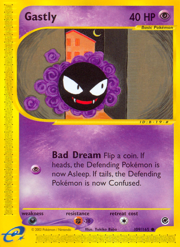 Gastly (109/165) [Expedition: Base Set] | Tabernacle Games