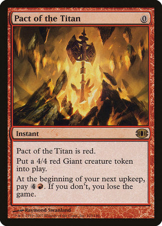 Pact of the Titan [Future Sight] | Tabernacle Games