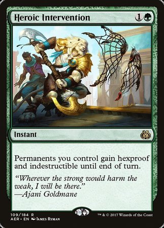 Heroic Intervention [Aether Revolt] | Tabernacle Games