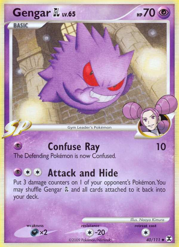 Gengar GL (40/111) [Platinum: Rising Rivals] | Tabernacle Games