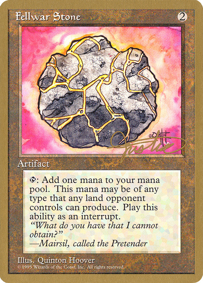 Fellwar Stone (Mark Justice) [Pro Tour Collector Set] | Tabernacle Games