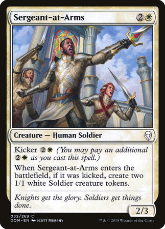 Sergeant-at-Arms [Dominaria] | Tabernacle Games