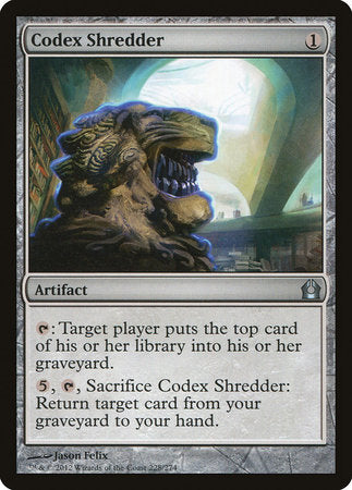 Codex Shredder [Return to Ravnica] | Tabernacle Games