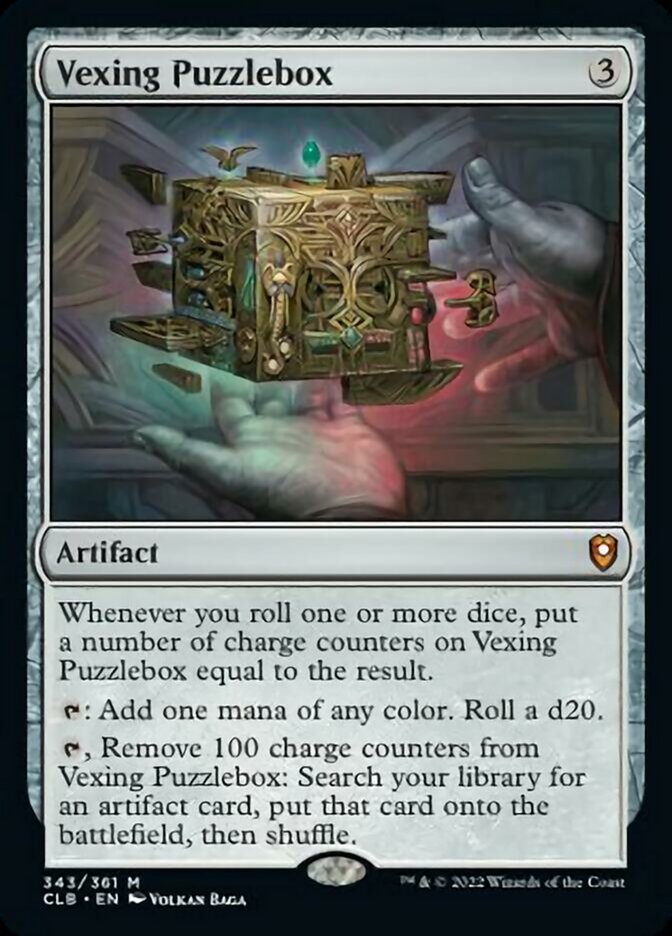 Vexing Puzzlebox [Commander Legends: Battle for Baldur's Gate] | Tabernacle Games