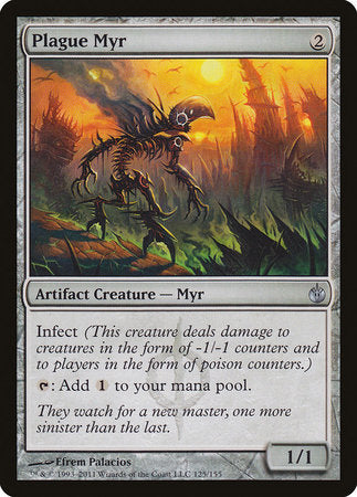 Plague Myr [Mirrodin Besieged] | Tabernacle Games