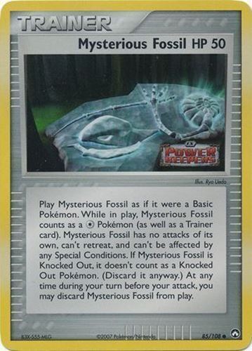 Mysterious Fossil (85/108) (Stamped) [EX: Power Keepers] | Tabernacle Games