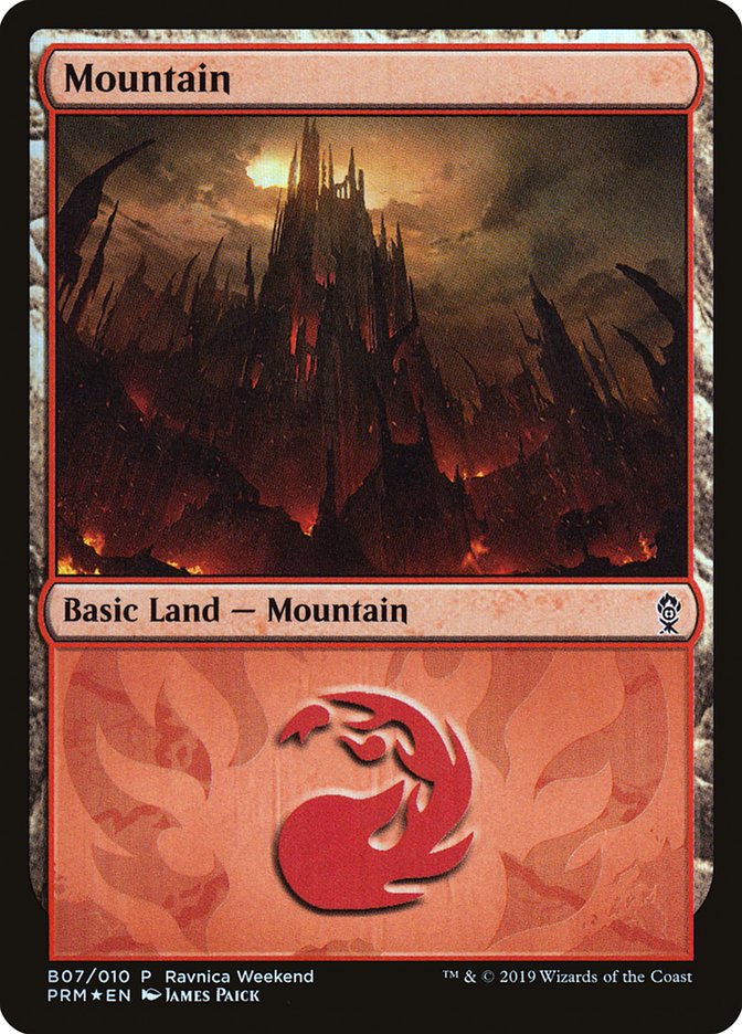 Mountain (B07) [Ravnica Allegiance Guild Kit] | Tabernacle Games