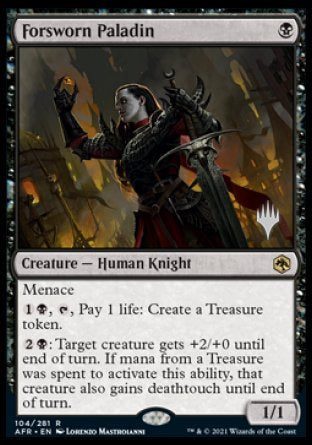 Forsworn Paladin (Promo Pack) [Dungeons & Dragons: Adventures in the Forgotten Realms Promos] | Tabernacle Games