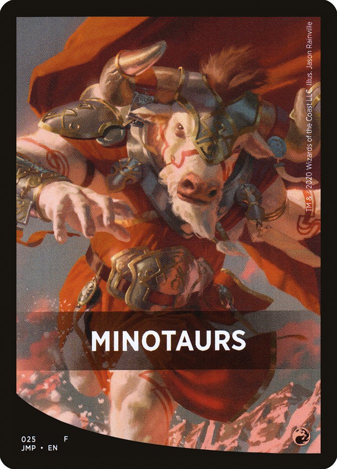 Minotaurs Theme Card [Jumpstart Front Cards] | Tabernacle Games