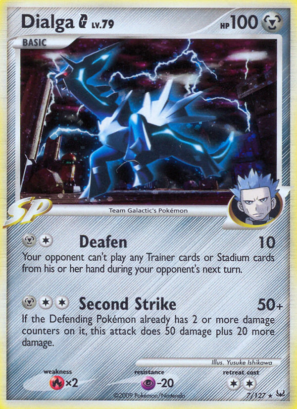 Dialga G (7/127) [Platinum: Base Set] | Tabernacle Games