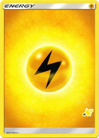 Lightning Energy (Pikachu Stamp #10) [Battle Academy 2020] | Tabernacle Games