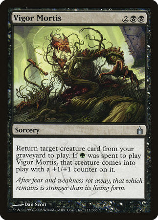 Vigor Mortis [Ravnica: City of Guilds] | Tabernacle Games