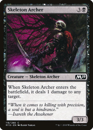 Skeleton Archer [Core Set 2019] | Tabernacle Games