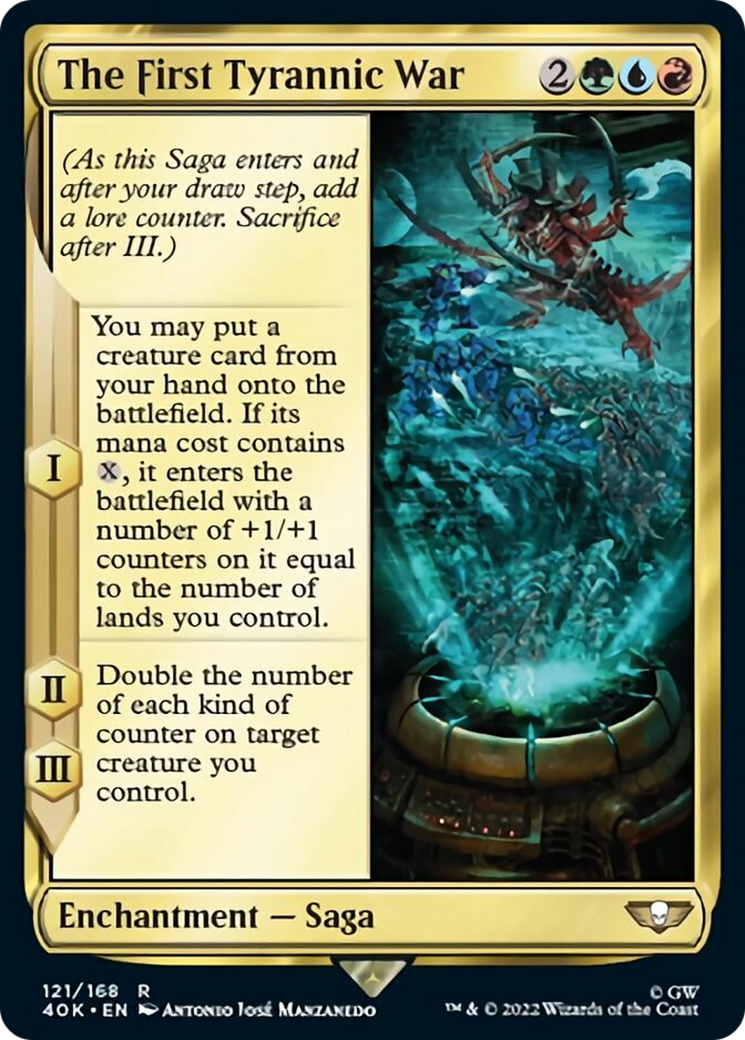 The First Tyrannic War (Surge Foil) [Universes Beyond: Warhammer 40,000] | Tabernacle Games