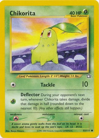 Chikorita (53/111) [Neo Genesis Unlimited] | Tabernacle Games