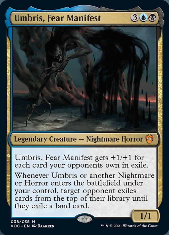 Umbris, Fear Manifest [Innistrad: Crimson Vow Commander] | Tabernacle Games