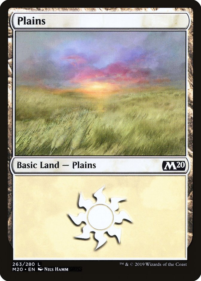 Plains (#263) [Core Set 2020] | Tabernacle Games