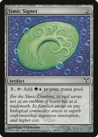 Simic Signet [Dissension] | Tabernacle Games