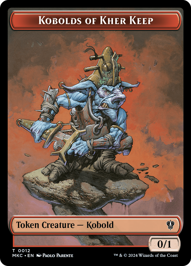 Soldier // Kobolds of Kher Keep Double-Sided Token [Murders at Karlov Manor Commander Tokens] | Tabernacle Games