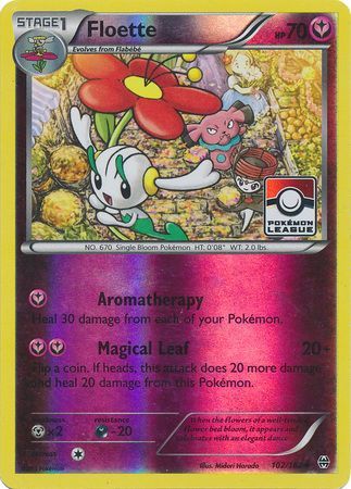 Floette (102/162) (League Promo) [XY: BREAKthrough] | Tabernacle Games